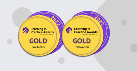 Double gold at 2022 CLO Learning in Practice Awards