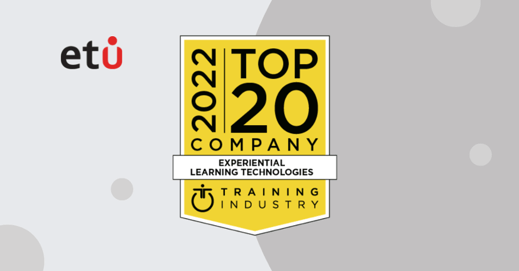 ETU - 2022 Experiential Learning Technologies Top 20 Company