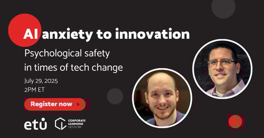 CLN webinar - AI anxiety to innovation: psychological safety in times of tech changes