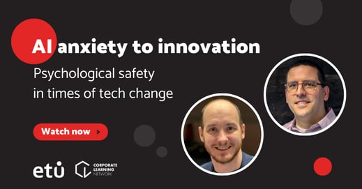 CLN webinar - AI anxiety to innovation: psychological safety in times of tech changes