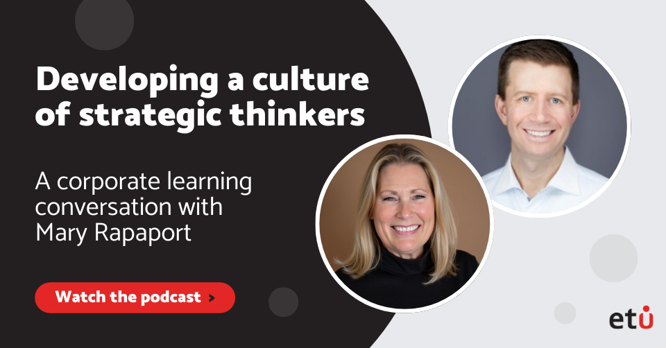 A corporate learning conversation with Mary Rapaport, ATD