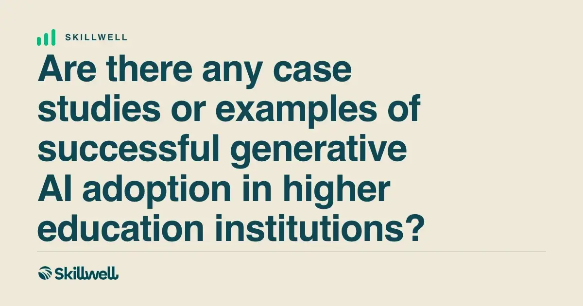 Generative AI Adoption Case Studies in ...