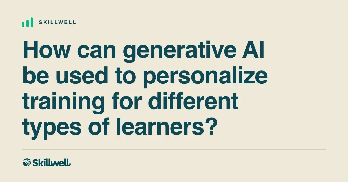 Generative AI Personalization for ...