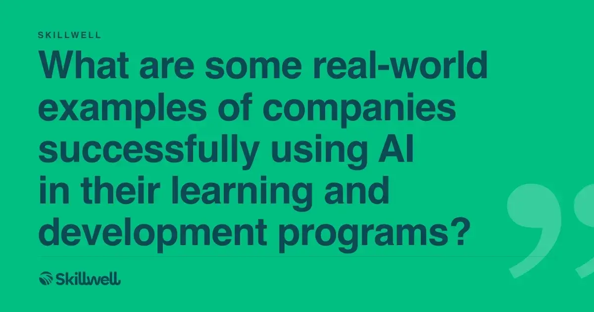 Real-World Examples of AI in Learning ...