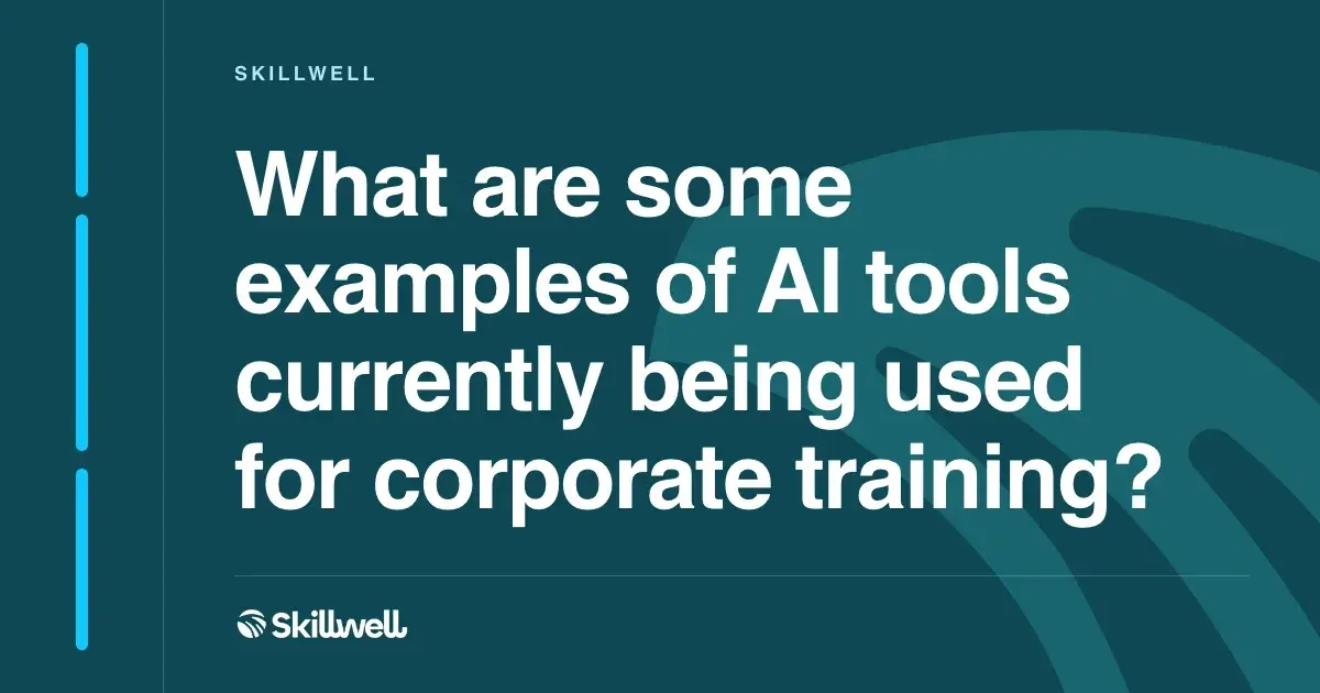 AI Tools Used in Corporate Training ...