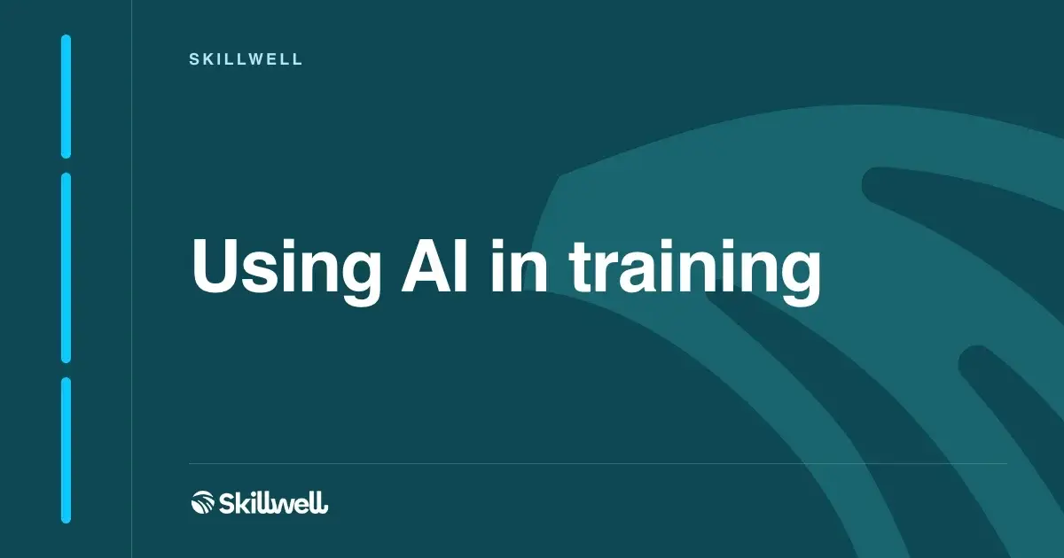Using AI in Training and Development