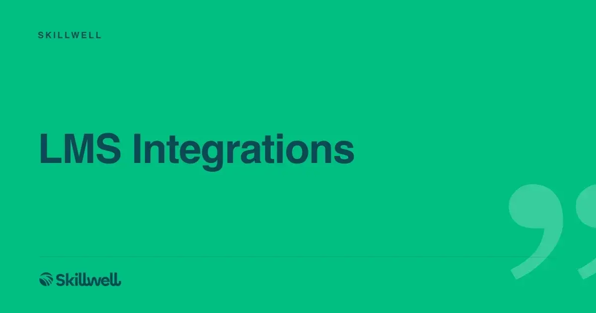 LMS Integrations