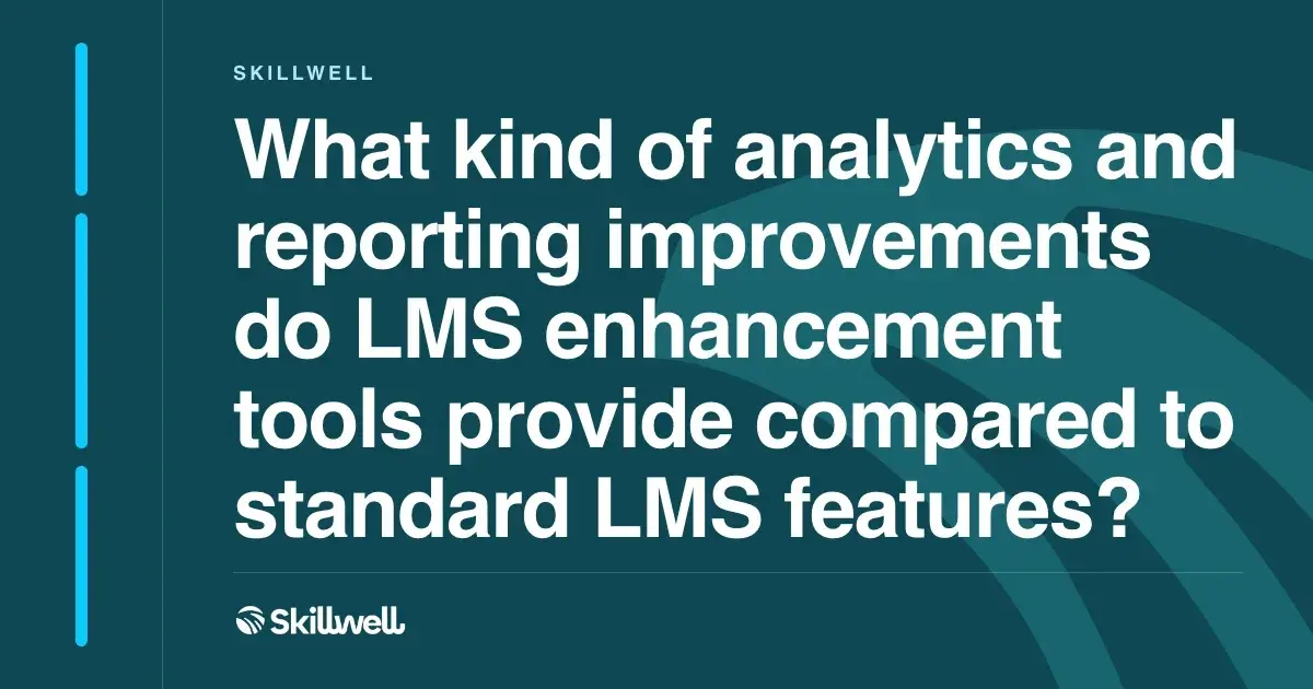 What kind of analytics and reporting ...