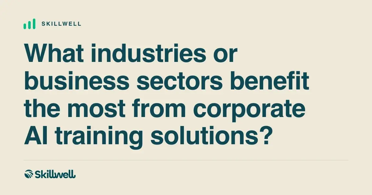 Industries That Benefit Most from AI ...