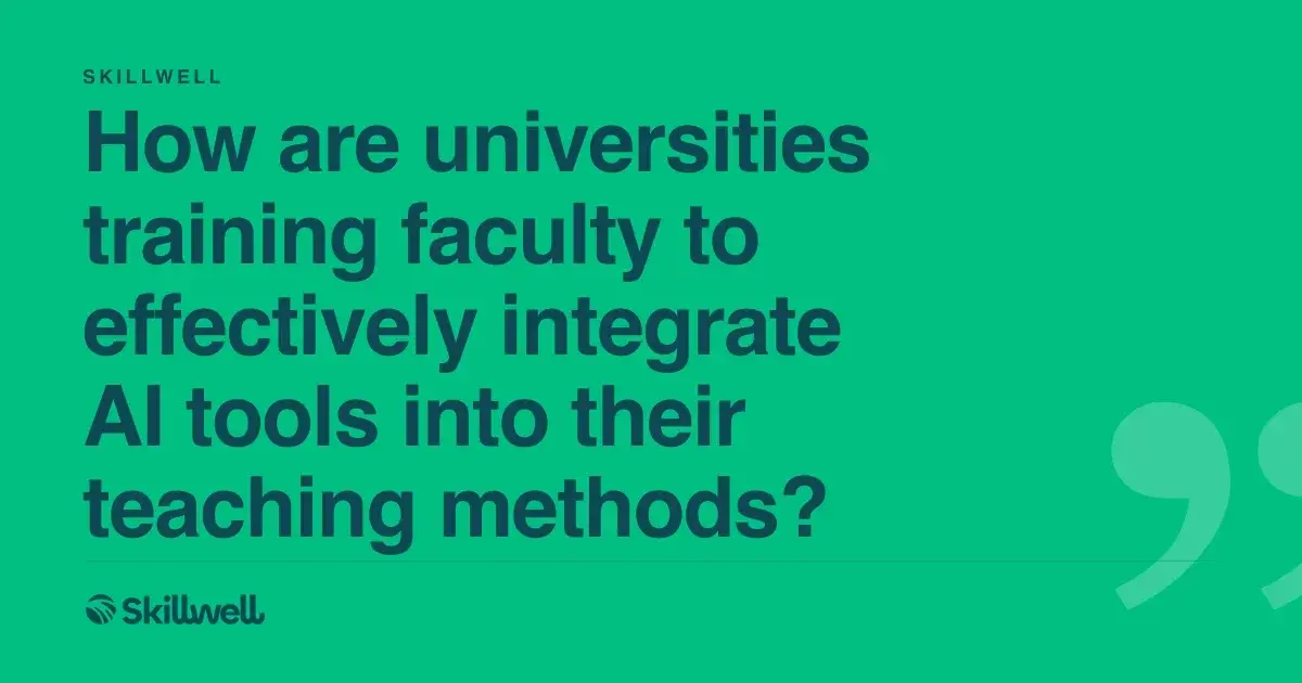 How Universities Train Faculty to Use ...