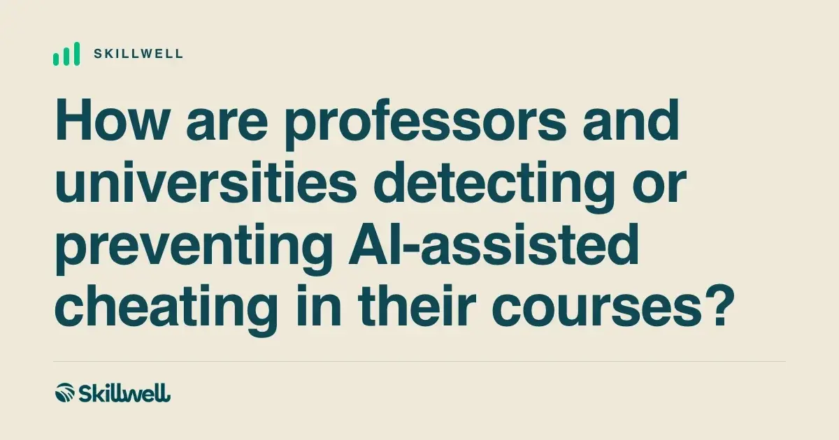 How Universities Detect and Prevent ...